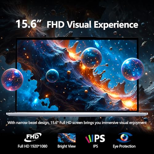 15.6 Inch Laptop Computer, Gaming Laptop, Laptops 16GB RAM 1TB SSD N95 Processor (up to 3.4GHz)