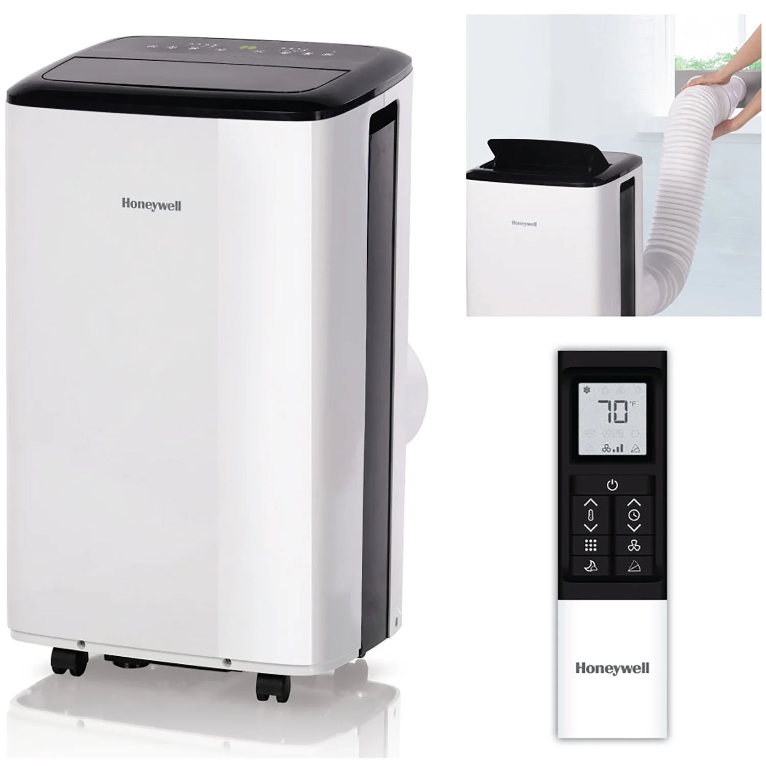 Honeywell 8,000 BTU Portable Air Conditioner with Dehumidifier & Fan
