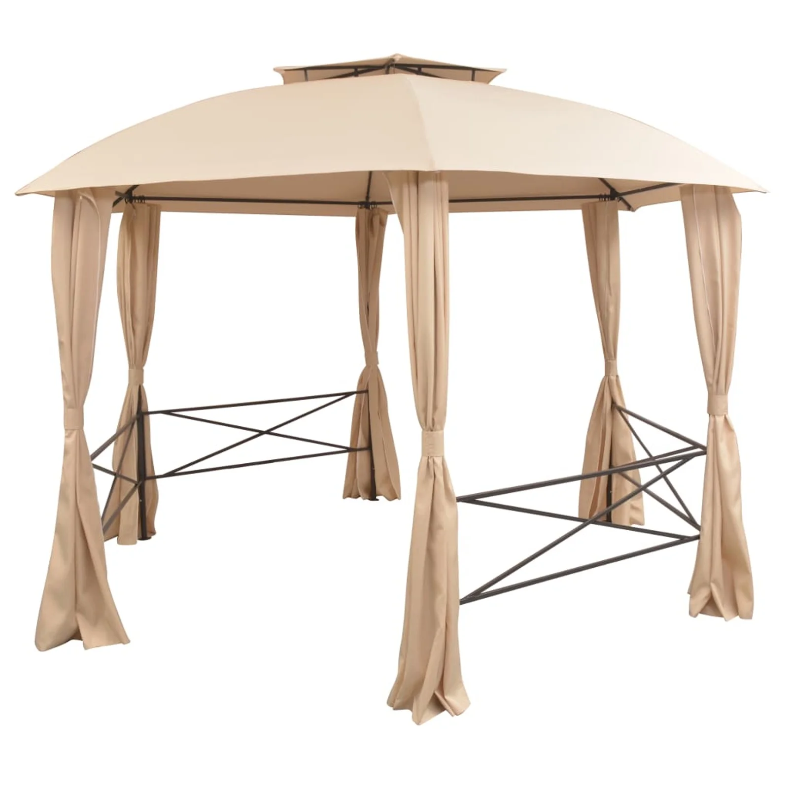 ametoys Garden Marquee Pavilion Tent with Curtains 11' 9"x8' 8"