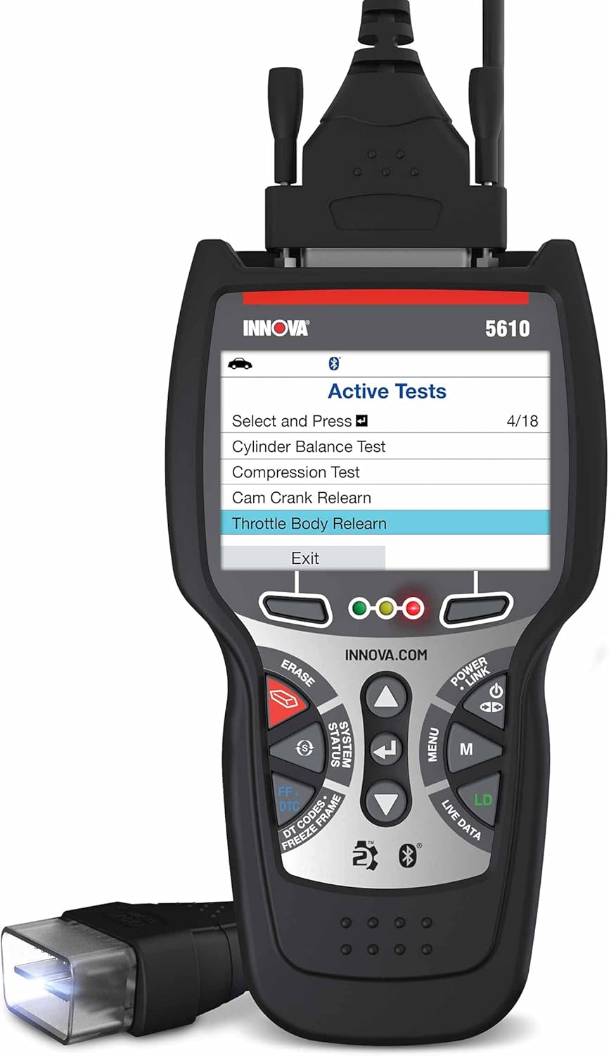 INNOVA 5610-Newest 2021 OBD2 Diagnostic Scanner-BiDirectional System Test/Special Reset Function/All System Scan/Live Data