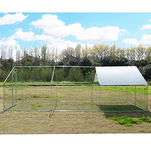 Large Metal Chicken Coop