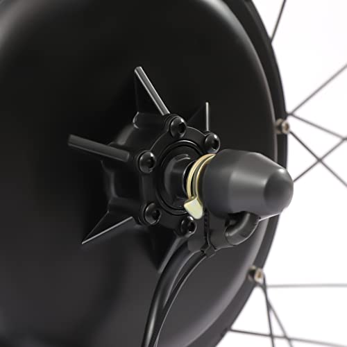26" Rear Wheel Kits,48V 1000W Electric Bike Conversion Kit with Pedal Assistant Sensor,264.55Lbs Brushless Gearless Engine Kit