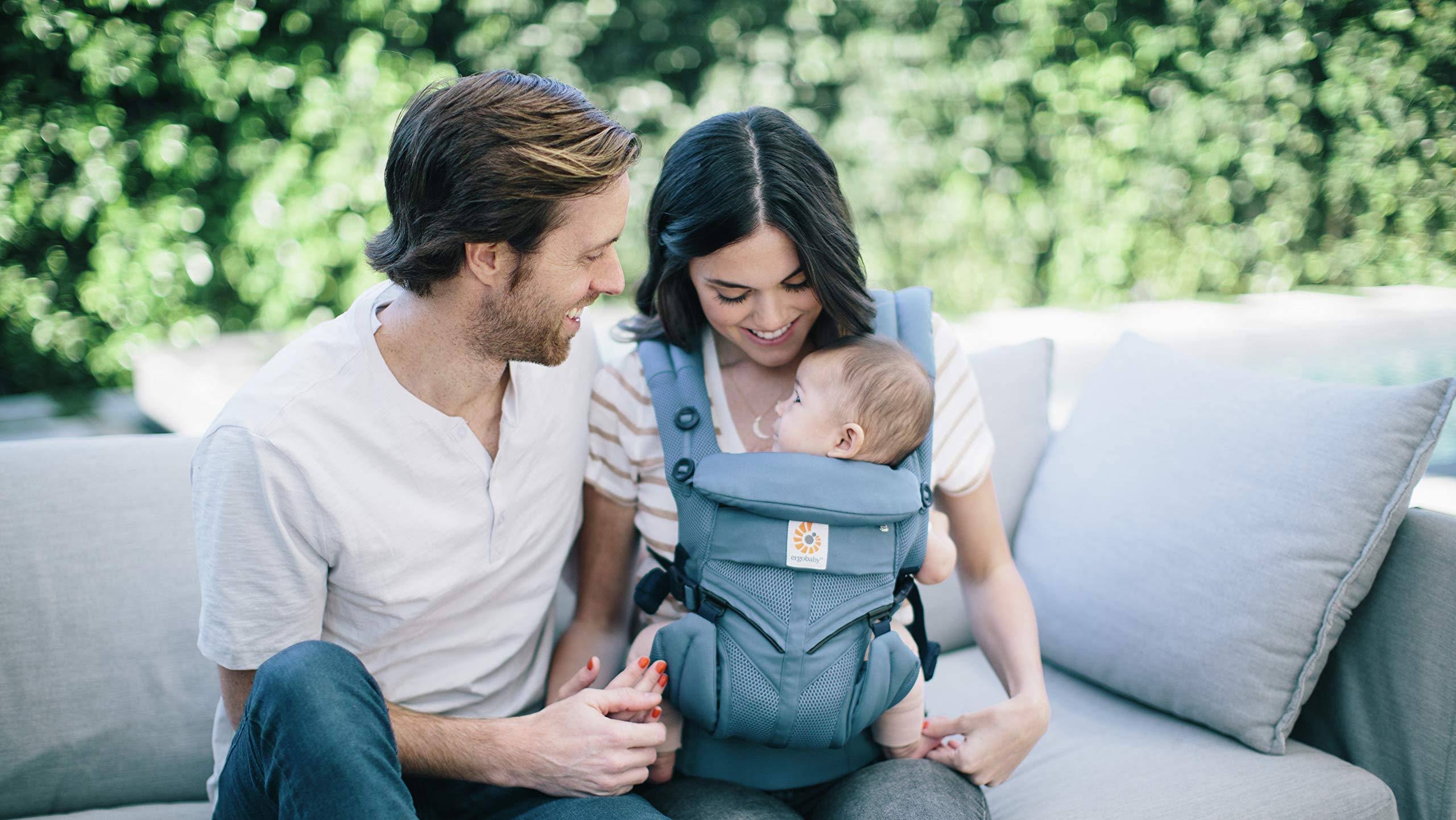 Ergobaby, Inc. Comfort Thru Ergonomics Baby Carrier, All-In-One, Omni 360, 7-45 lbs