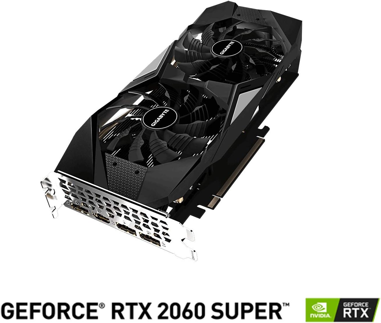 GIGABYTE Gv-N2060OC-6GD GeForce RTX 2060 OC GG Graphics Card, 2X Windforce Fans, 6GB 192-bit GDDR6, REV2.0 Video Card