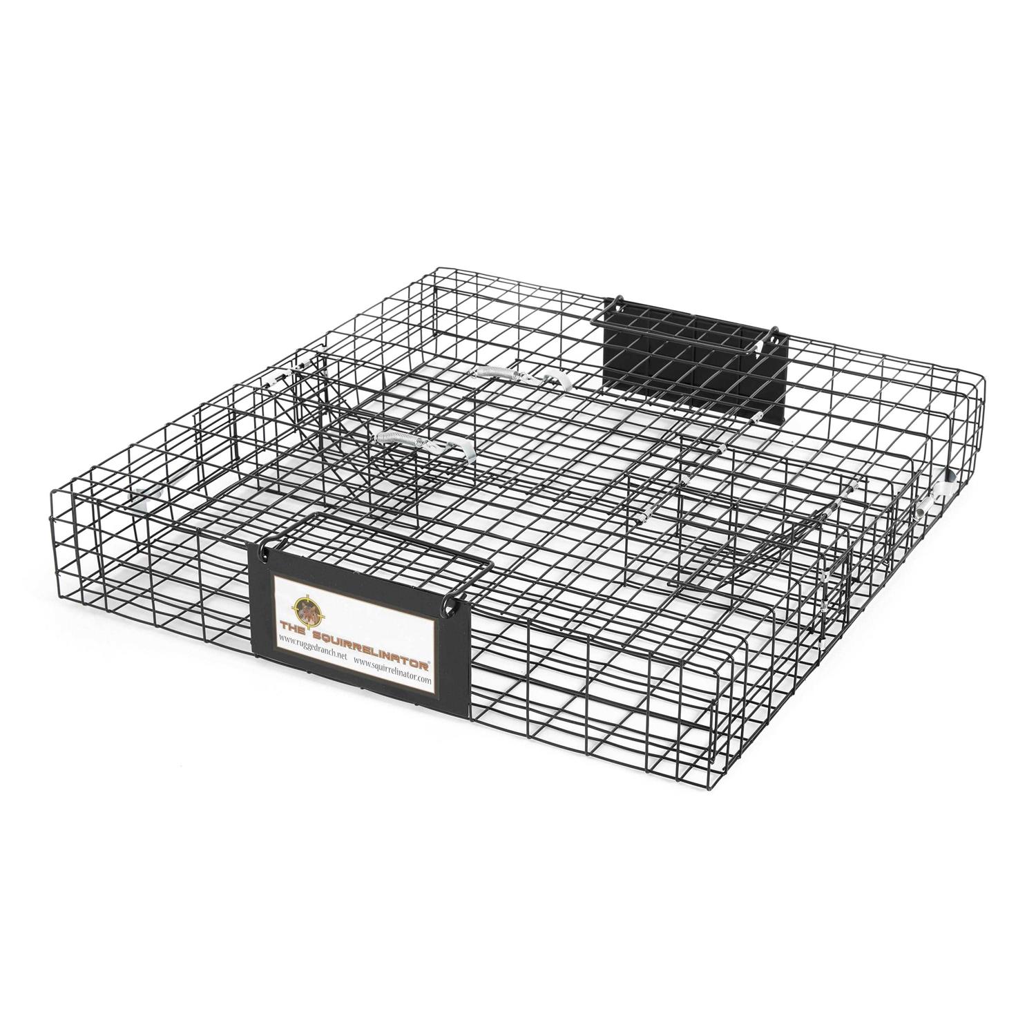 Rugged Ranch Squirrelinator Live Trap-with Basin - Sports Supplies Online Store