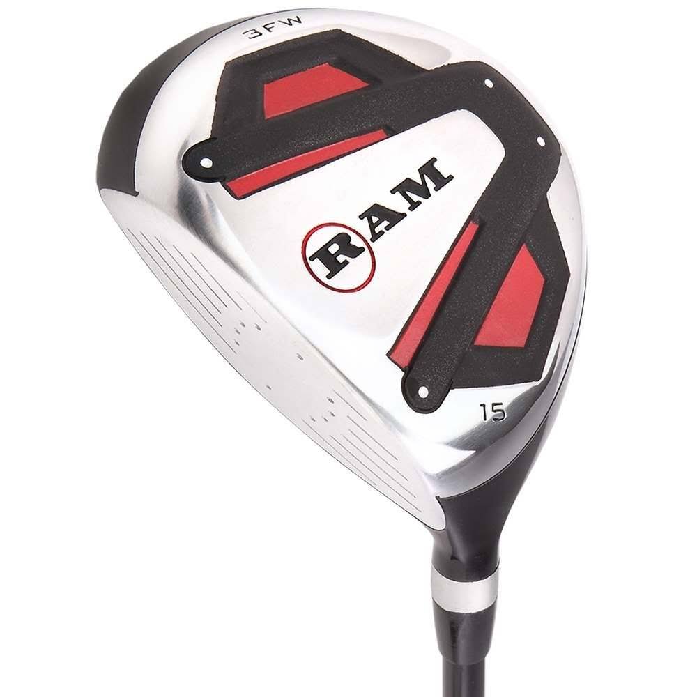 Ram Golf Accubar 12pc Golf Clubs Set - Graphite Woods and Steel Shaft Irons -MLH