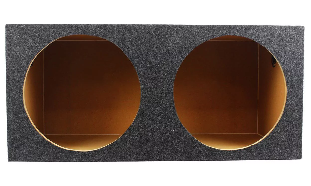(2) Rockville W15K9D4 15" 10,000w Car Audio Subwoofers+Sealed Sub Box Enclosure