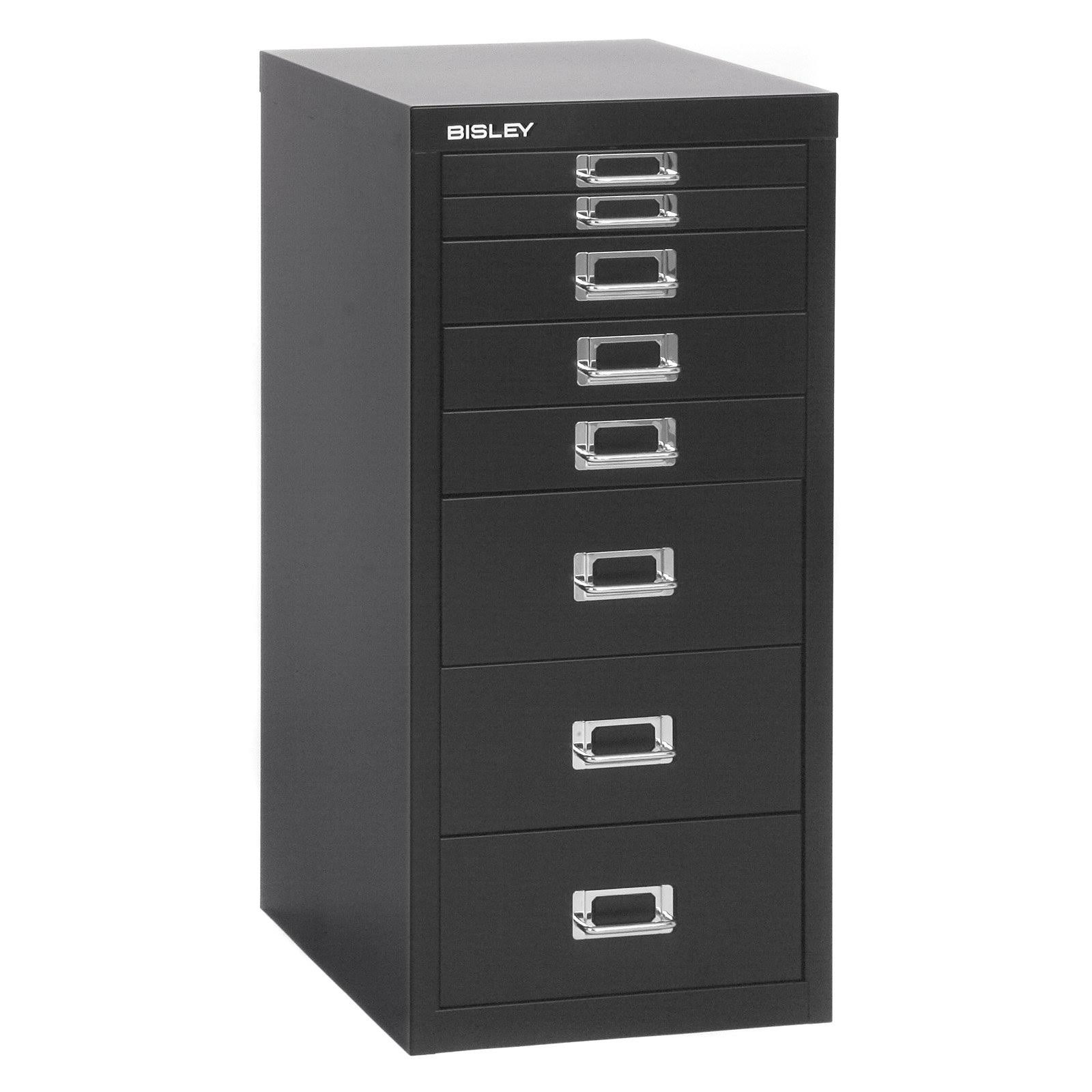 Bisley 8-Drawer Under-Desk Multidrawer Steel Cabinet