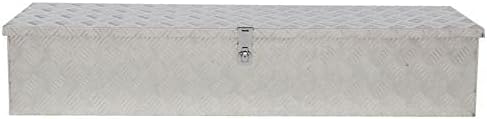 Parts-Diyer 50''x13.6''x10'' Truck Trailer Tool Box Pickup ATV Truck Bed Underbody Storage Box with Lock