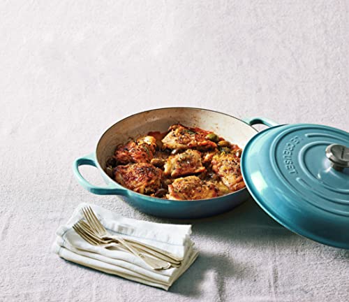 Le Creuset Enameled Cast Iron Signature Braiser, 3.5 qt., Marseille