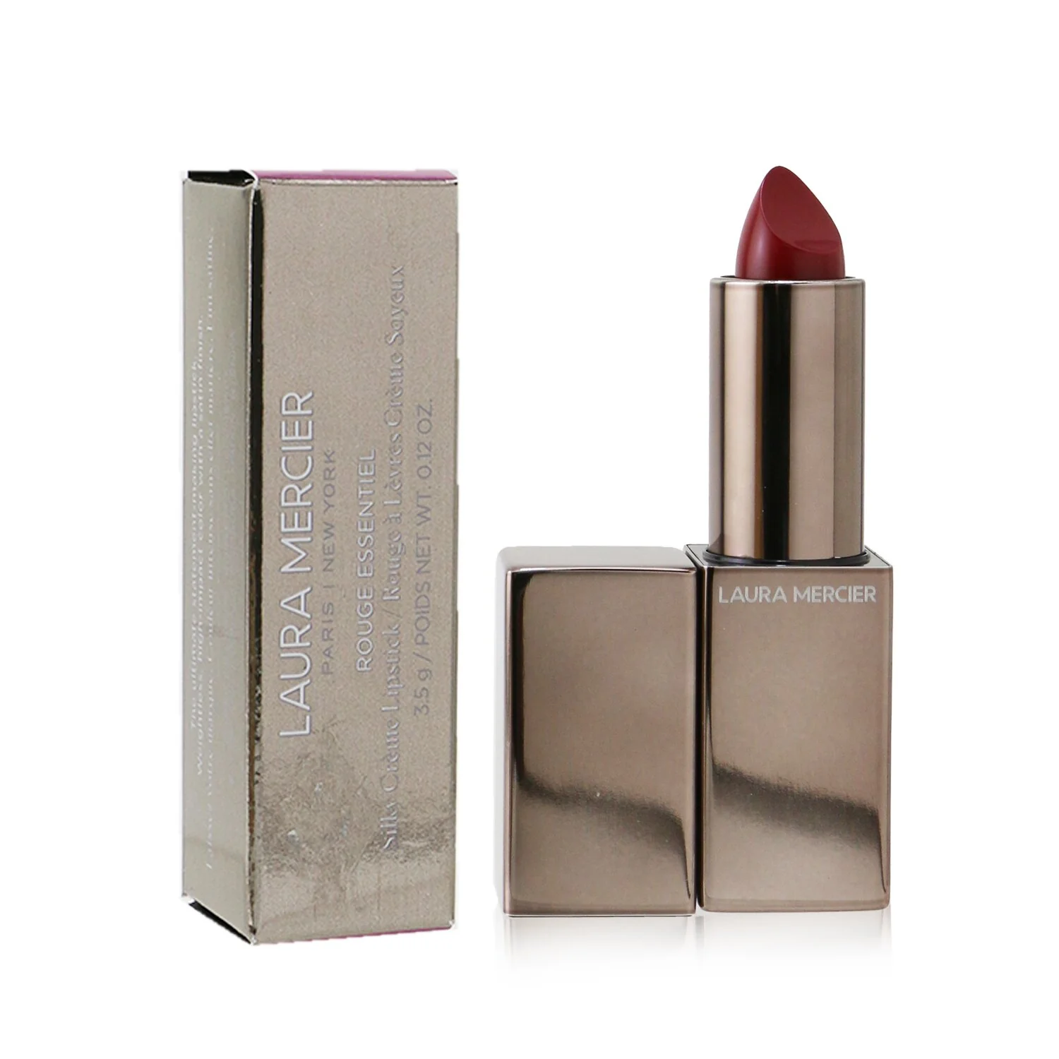Laura Mercier Rouge Essentiel Silky Creme Lipstick - # Fuchsia Favori  3.5g/0.12oz