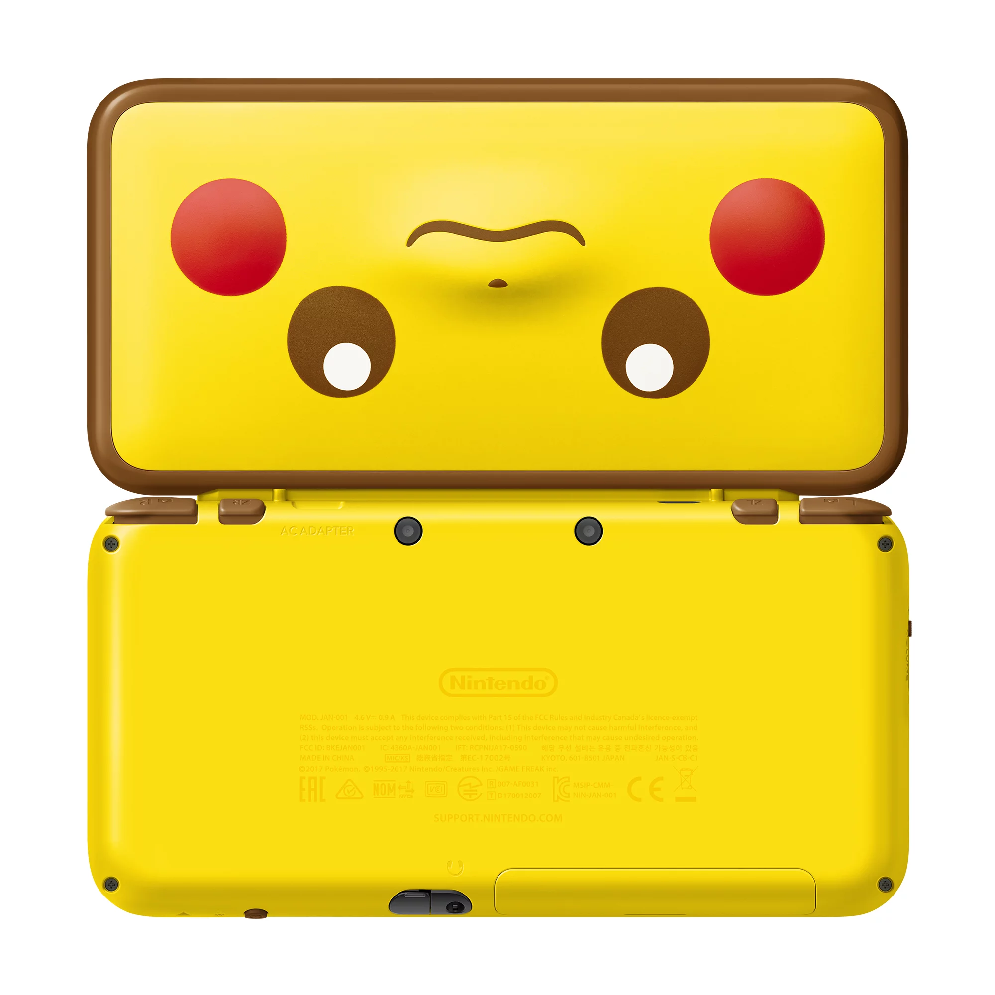 Nintendo 2DS XL Yellow Pikachu Edition