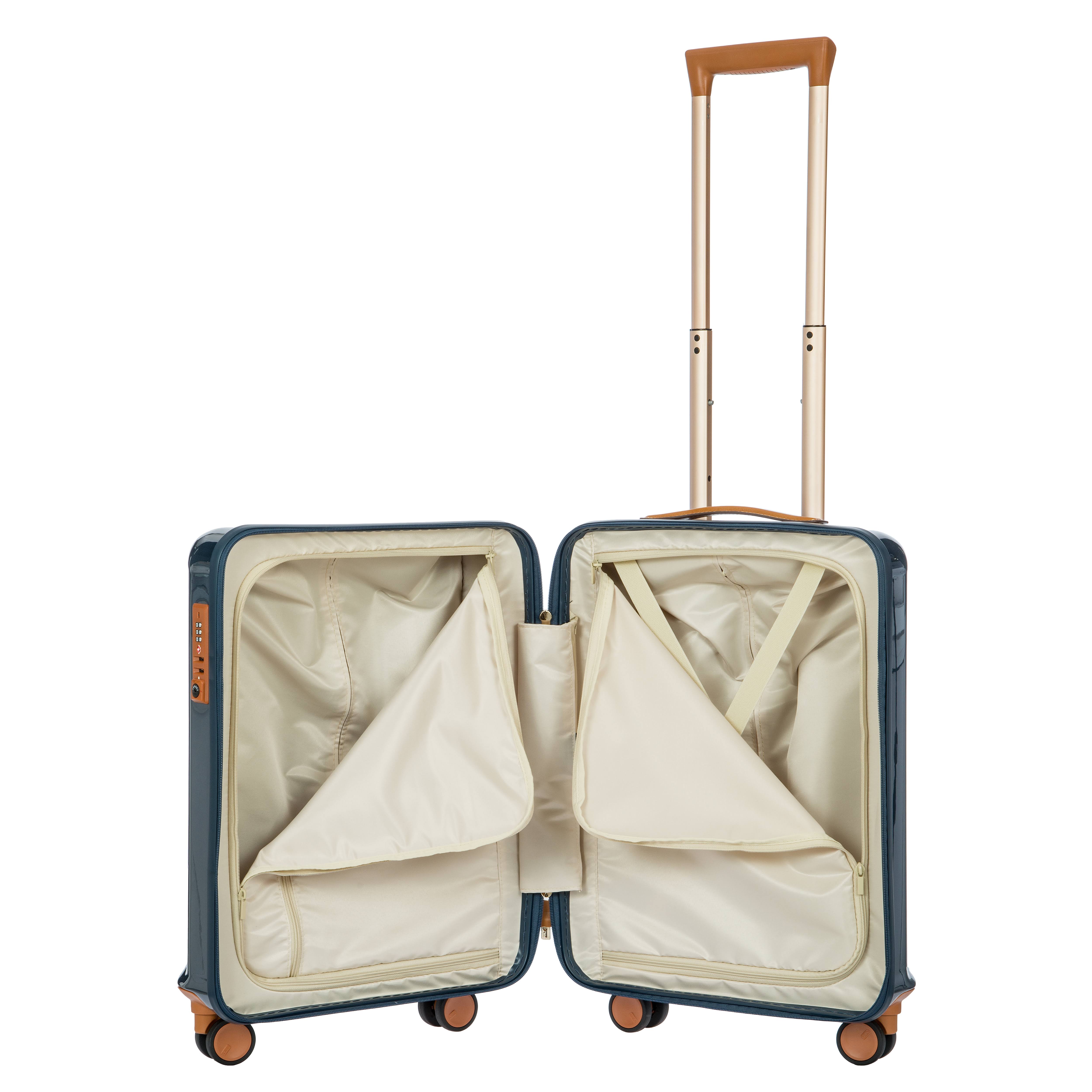 Bric&s Capri 21x22 Carry on Spinner Night Blue