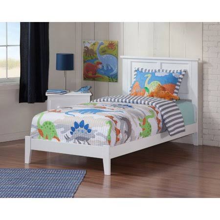 Isabelle u0026 Max Boligee Panel Bed, Size: Twin, White
