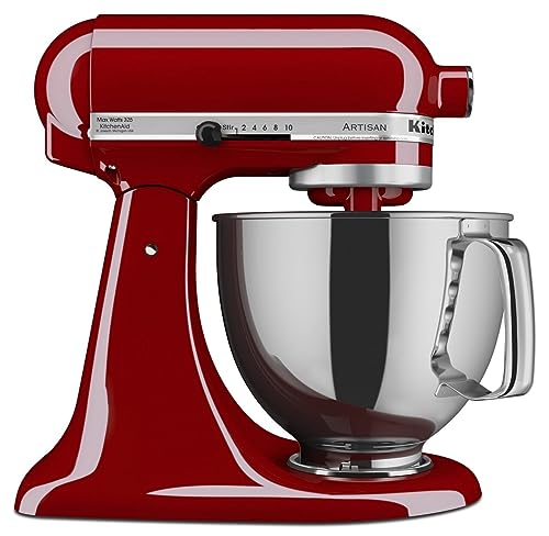 KitchenAid Artisan Series 5 Quart Tilt Head Stand Mixer with Pouring Shield KSM150PS, Removable bowl, Aqua Sky