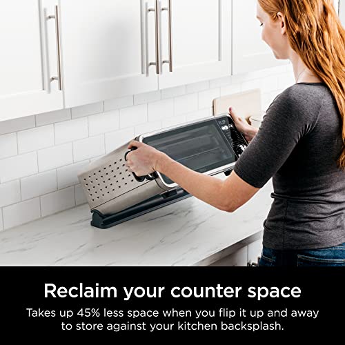 Ninja Foodi Smart 13-in-1 Dual Heat Air Fry Countertop Oven, Dehydrate, Reheat, Smart Thermometer (Renewed)