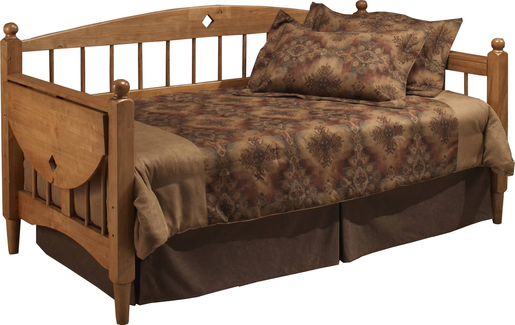 Hillsdale Dalton Daybed with Suspension Deck, Medium Oak