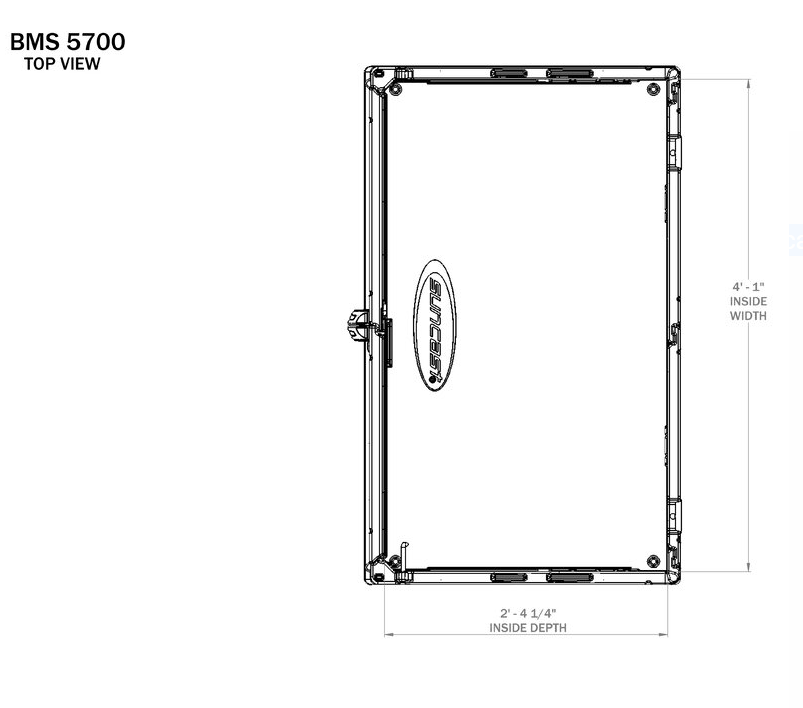 Outdoor 4 ft. W x 2 ft. D Plastic Vertical Tool Shed