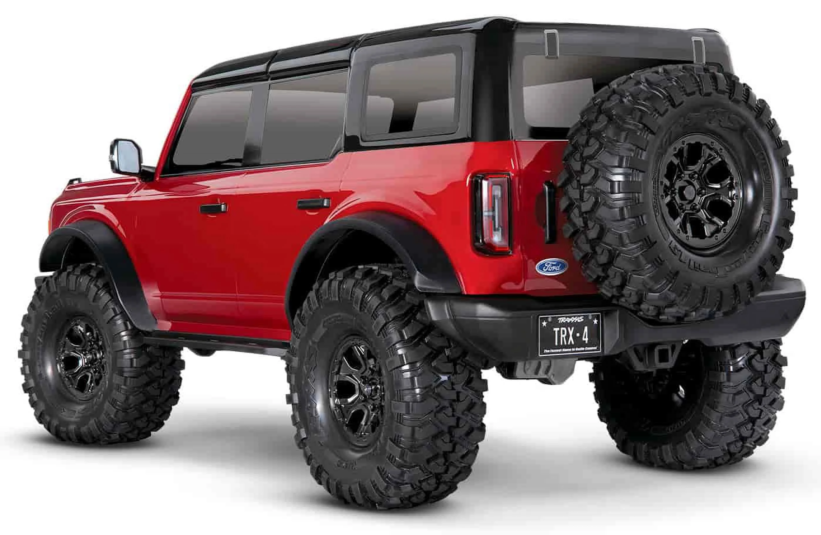 Traxxas 920764RED Trail Crawler for 2021 TRX4 Ford Bronco, Red - Radiant Selections