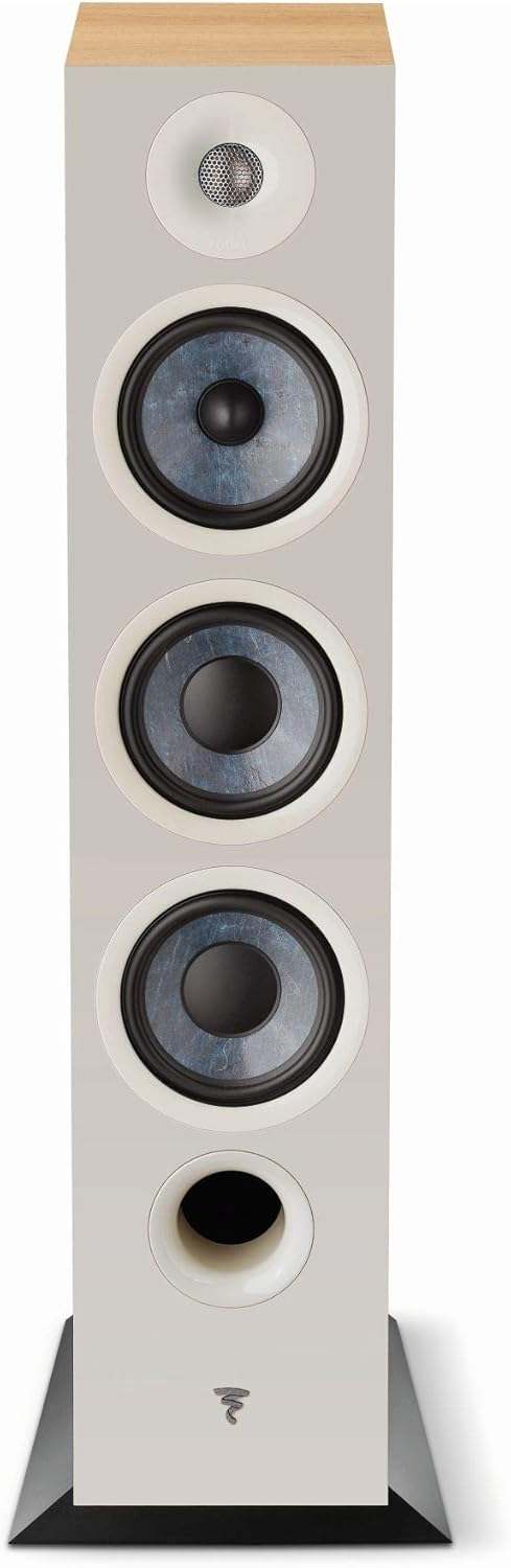 Focal Chora 826 3-Way bass Reflex floorstanding Speakers, Light Wood