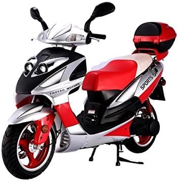 HHH 150cc Scooter Moped Street Gas Scooter 150cc Fully Automatic Scooter Adult Bike Lancer150 Vienna150 Gas Scooter with 13 inches Aluminum Wheels