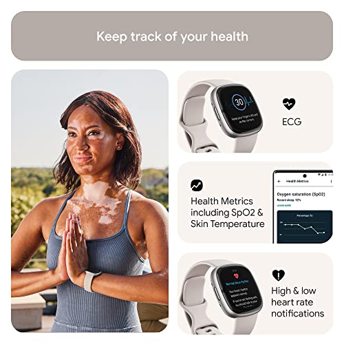 Fitbit Sense 2 Advanced Health and Fitness Smartwatch with Tools to Manage Stress and Sleep, ECG App, SpO2, 24/7 Heart Rate and GPS