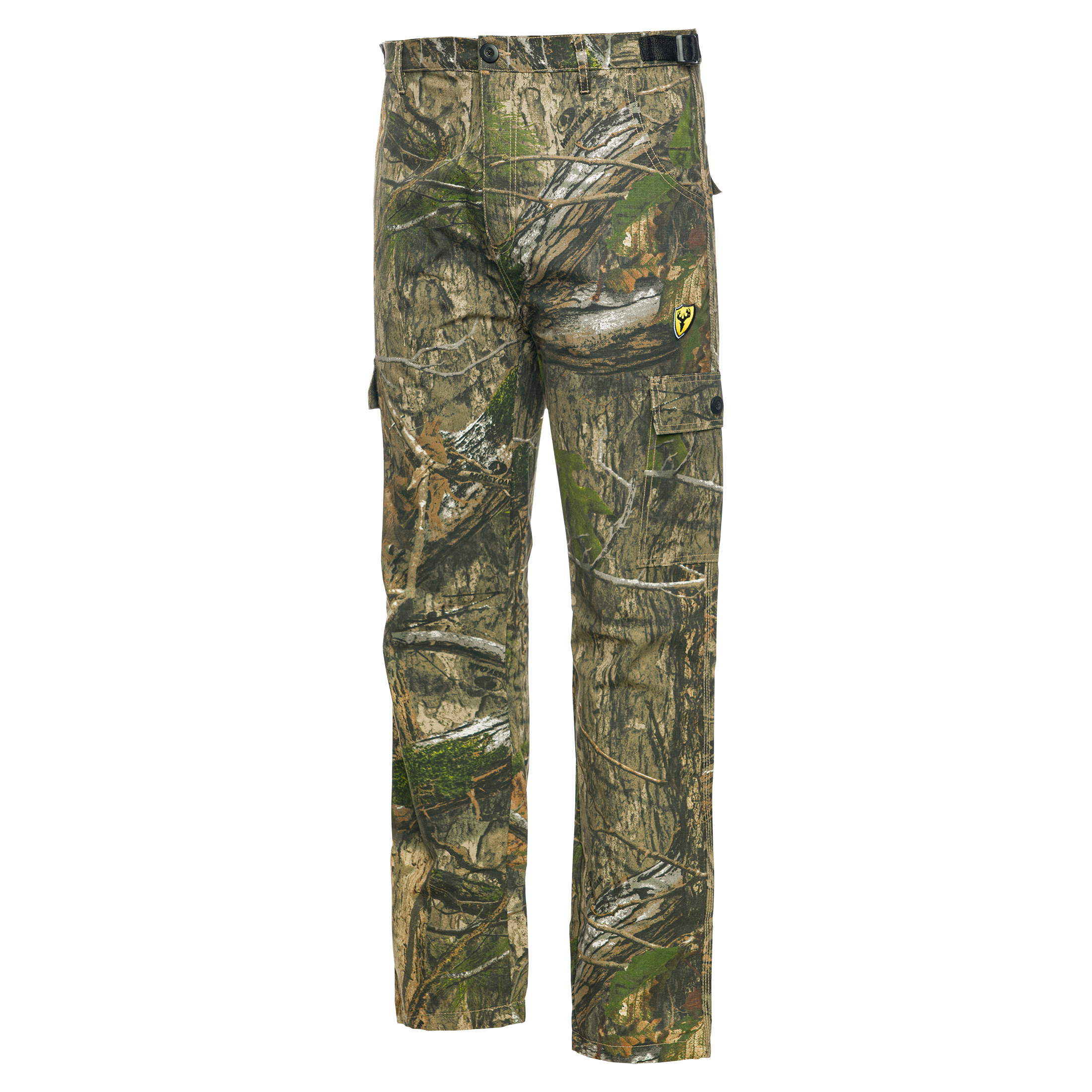 Scent Blocker Shield Series Fused Cotton Pants, Hunting Pants for Men (Mossy Oak Country DNA, Large)