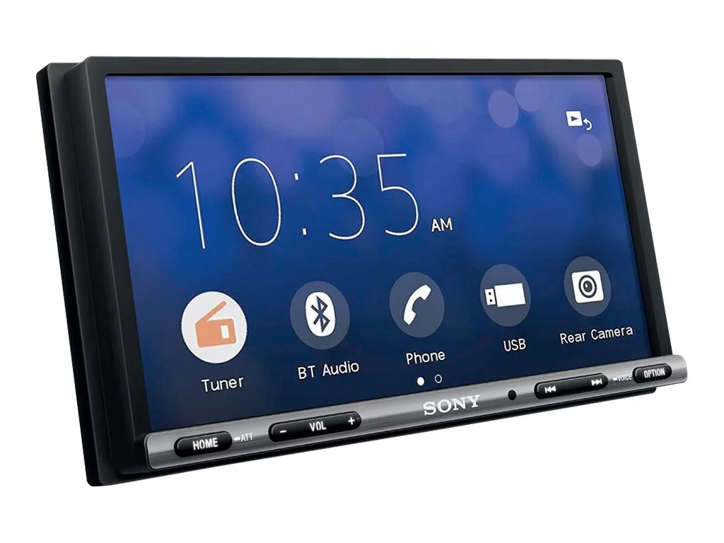 Sony XAV-AX150 - Apple CarPlay/Android Auto Digital Receiver - 7" High Resolution Touch Screen Display - Double-DIN In-Dash Unit - 55 Watts x 4 NEW