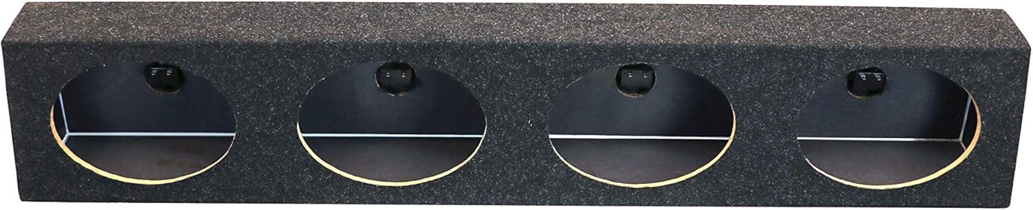 Bbox Pro Audio Tuned Speaker Enclosures - 6x9 Speaker Box - Enhance Sound and Bass - Nickel Finish Speaker Terminals - 18 Gauge Audio Cables
