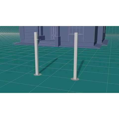 Veranda Linden H x 8 ft. W White Vinyl Privacy Fence Panel Kit - Shop Hardware Tools Online Store