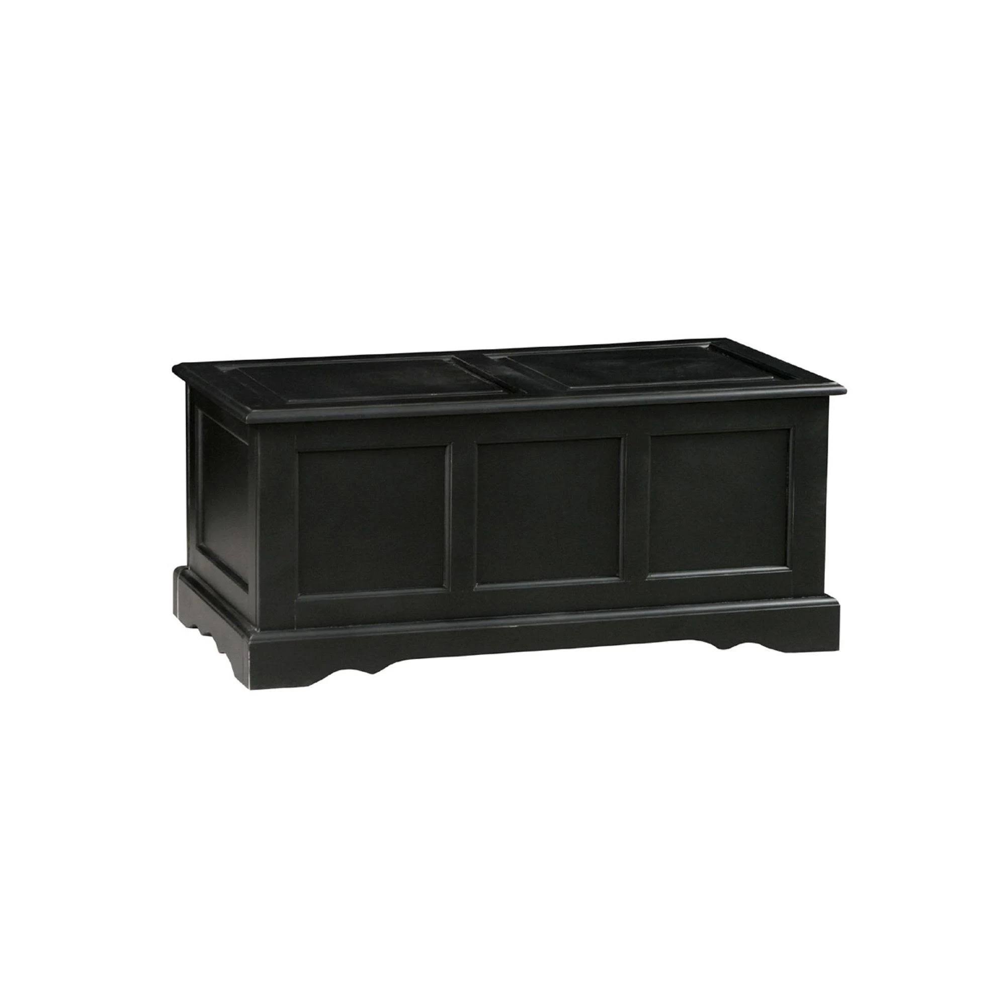 Carolina Chair Antique Black Camden Blanket Chest - Megean