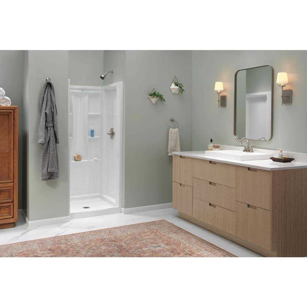 Delta Classic 500 Shower Base Center Drain Gloss White - Shop Hardware Tools Online Store