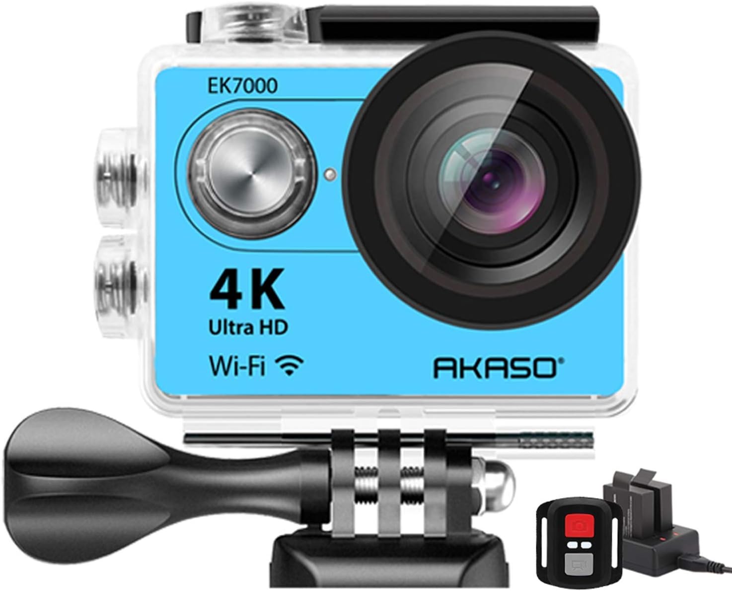 AKASO EK7000 4K30FPS Action Camera Ultra HD Underwater Camera 170 Degree Wide Angle 98FT Waterproof Camera