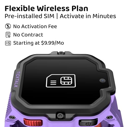 TickTalk5 - Kids Smart Watch with GPS Tracker, Video Calling, SOS, & Parental Controls | Smartwatch with Free Music, Texting, Kid Phone Call and Text