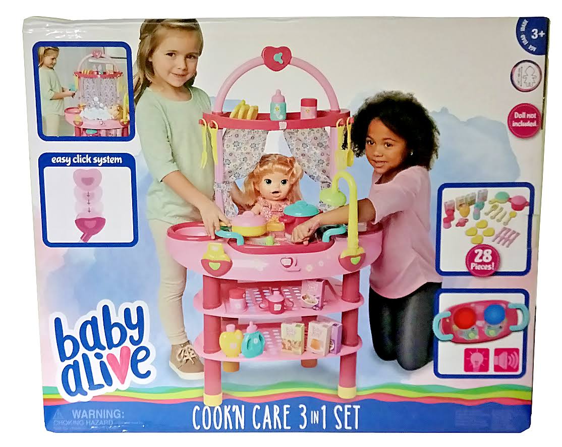 Baby Alive Cook &n Care 3 in 1 Set