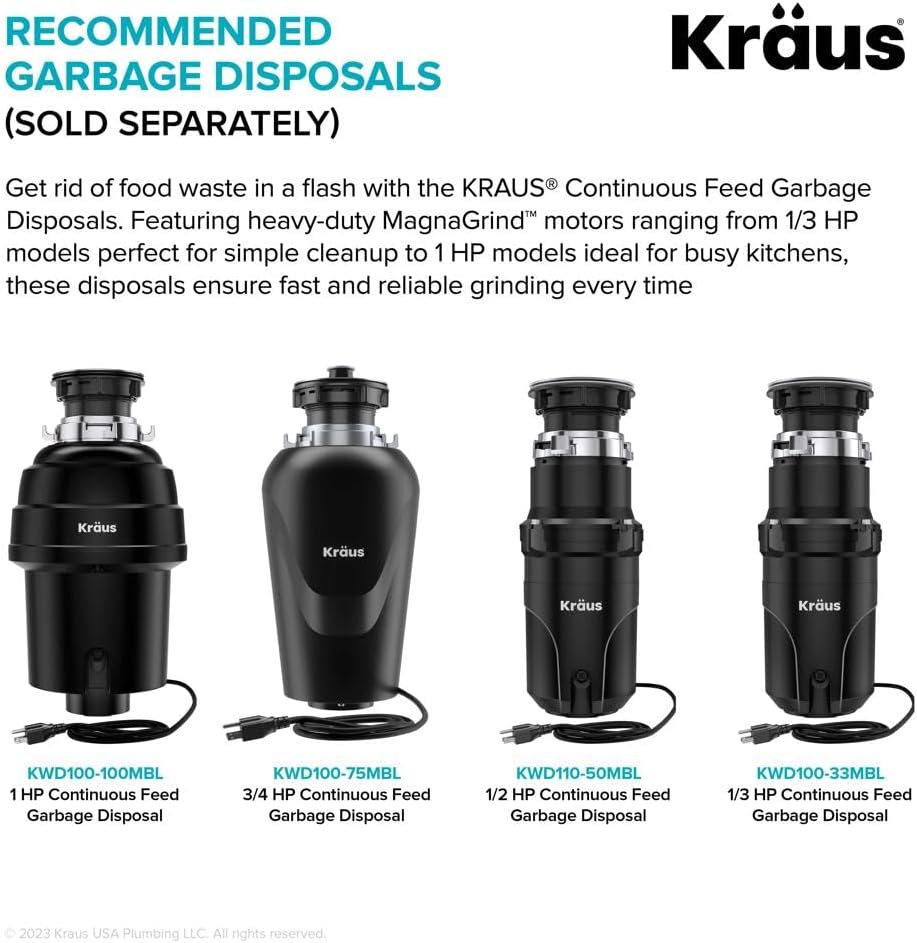 KRAUS Kore 28 Inch Undermount Workstation 16 Gauge Stainless Steel Single Bowl Stainless Steel Kitchen Sink with Accessories, KWU110-28