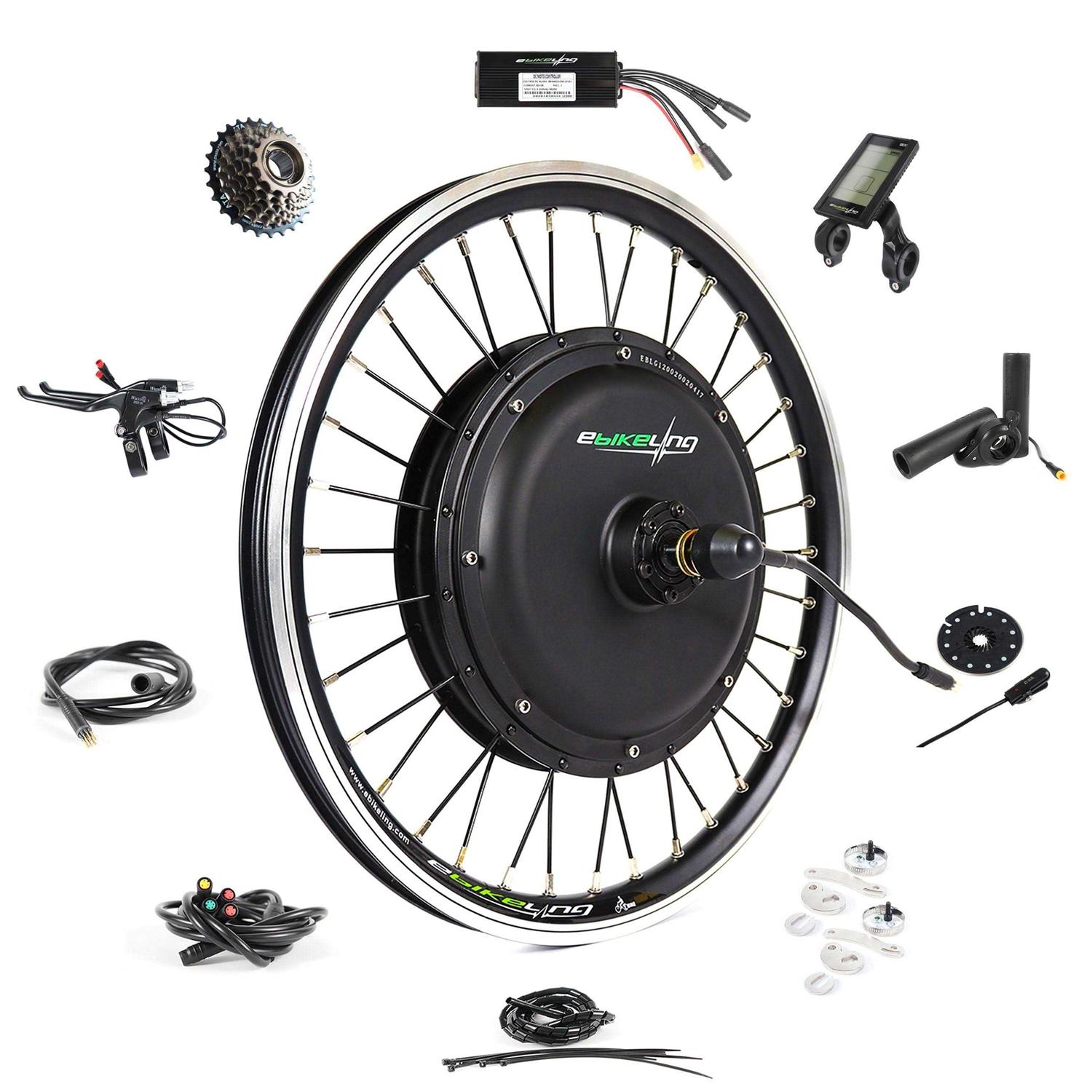 eBikeling Waterproof Ebike Conversion Kit For Electric Bike Front - Sports Supplies Online Store