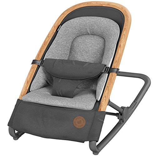 Maxi-Cosi Kori 2-in-1 Baby Bouncer Seat for Infants, Baby Rocker Chair, Portable Baby Bouncer, Classic Green
