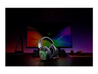 Razer Kraken Ultimate Over-Ear Headset - Noise-Canceling - Uni-Directional - Classic Black