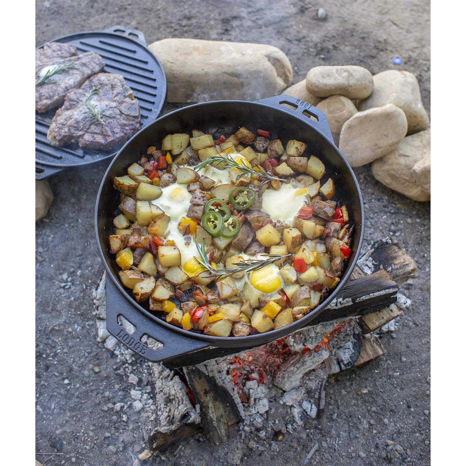 Lodge Cast Iron Cook It All - Sports Supplies Online Store
