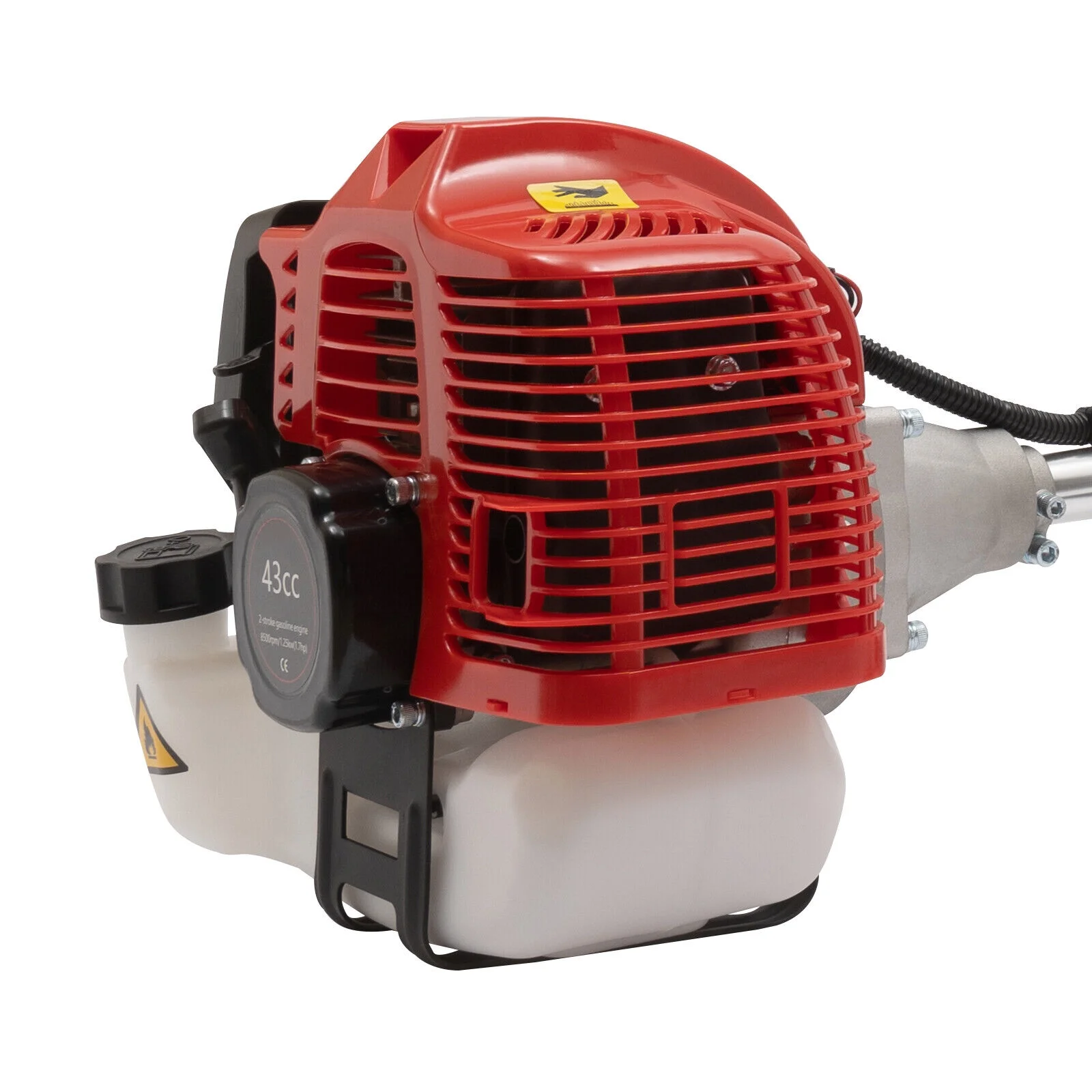 ZhdnBhnos 26/33/43CC Gas Powered Weed Whacker with 2 Blade Heads 2 Stroke Grass Hedge Trimmer Lawn Edger Cutter Weed Eater - Radiant Selections