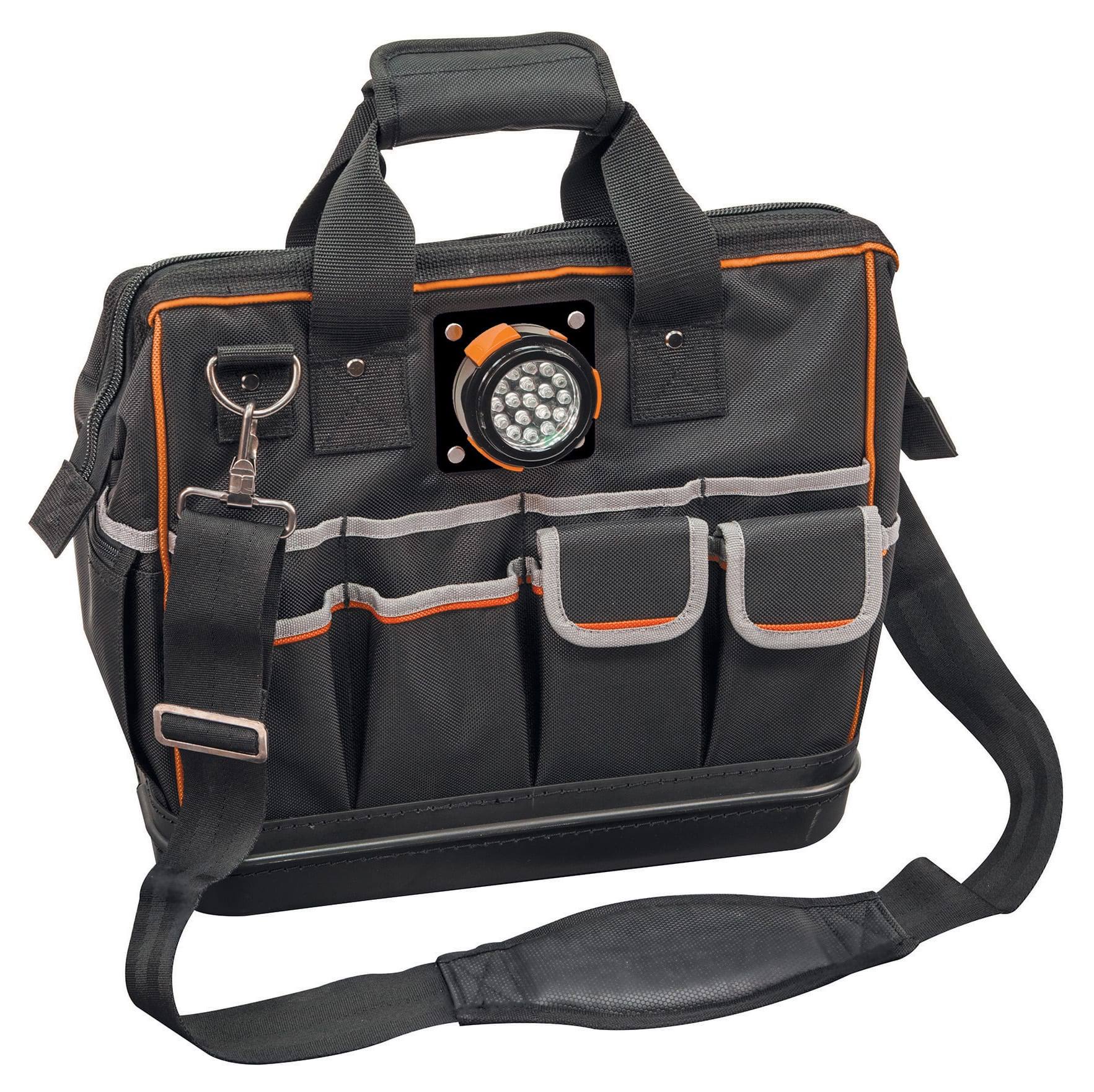 Klein Tools 55431 TRADESMAN Pro Lighted Tool Bag