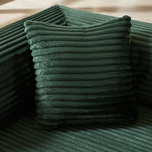 81" Foldable Convertible Sleeper Sofa Bed with Fixed-Shape Frame , Fluffy Corduroy Upholstered Folding Mattress Couch with Cylindrical Pillow