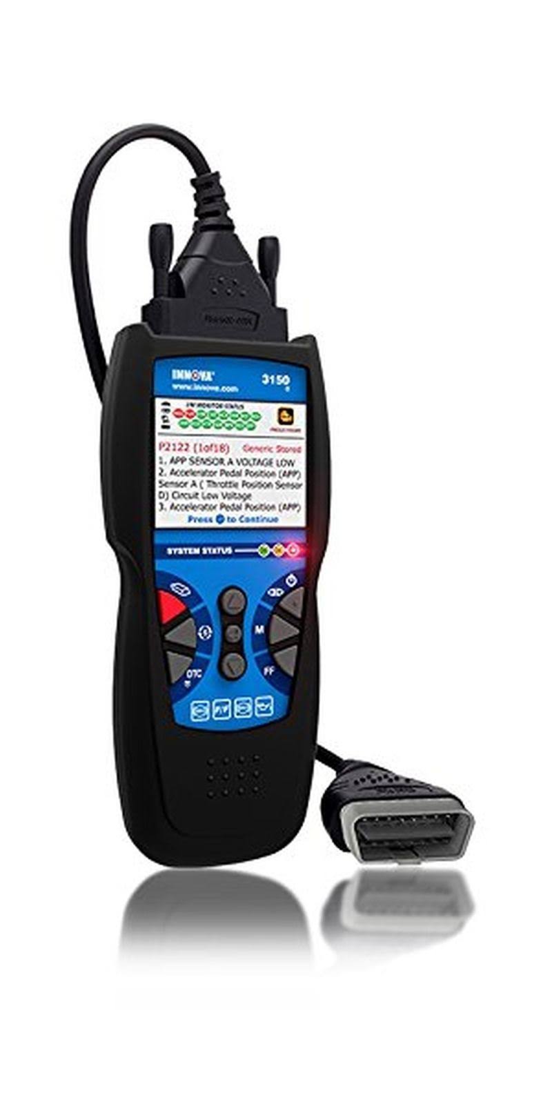 Innova 3150e Code Reader Scan Tool with ABS and Srs for OBD2 Vehicle