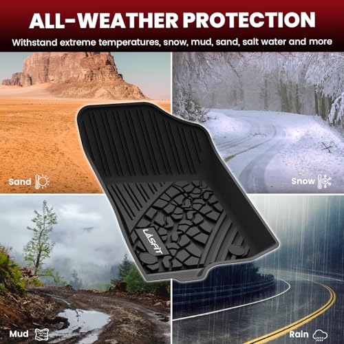LASFIT Floor Mats & Trunk Mat for Jeep Grand Cherokee 2022-2025 5-Seat (Include 4xe, NOT for L)