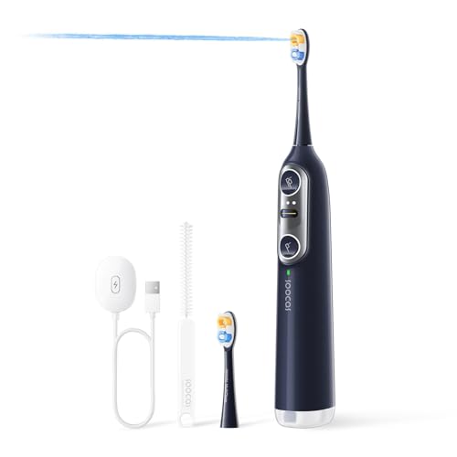 Soocas NEOS II - Electric Toothbrush with Water Flosser, Sonic Electric Toothbrush for Adults, Cordless Water Flosser for Travel