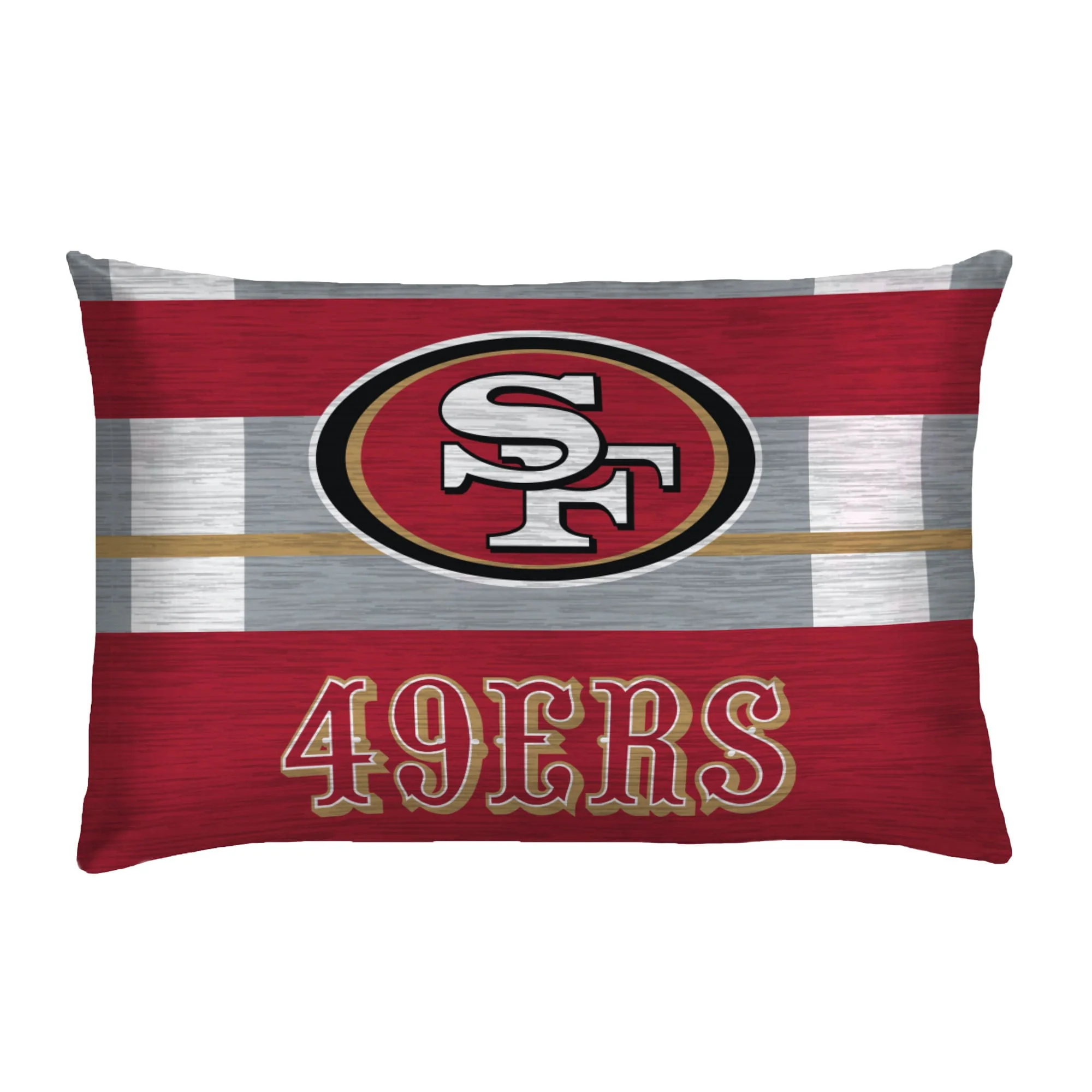 San Francisco 49ers Heathered Stripe 3-Piece Full/Queen Bed Set