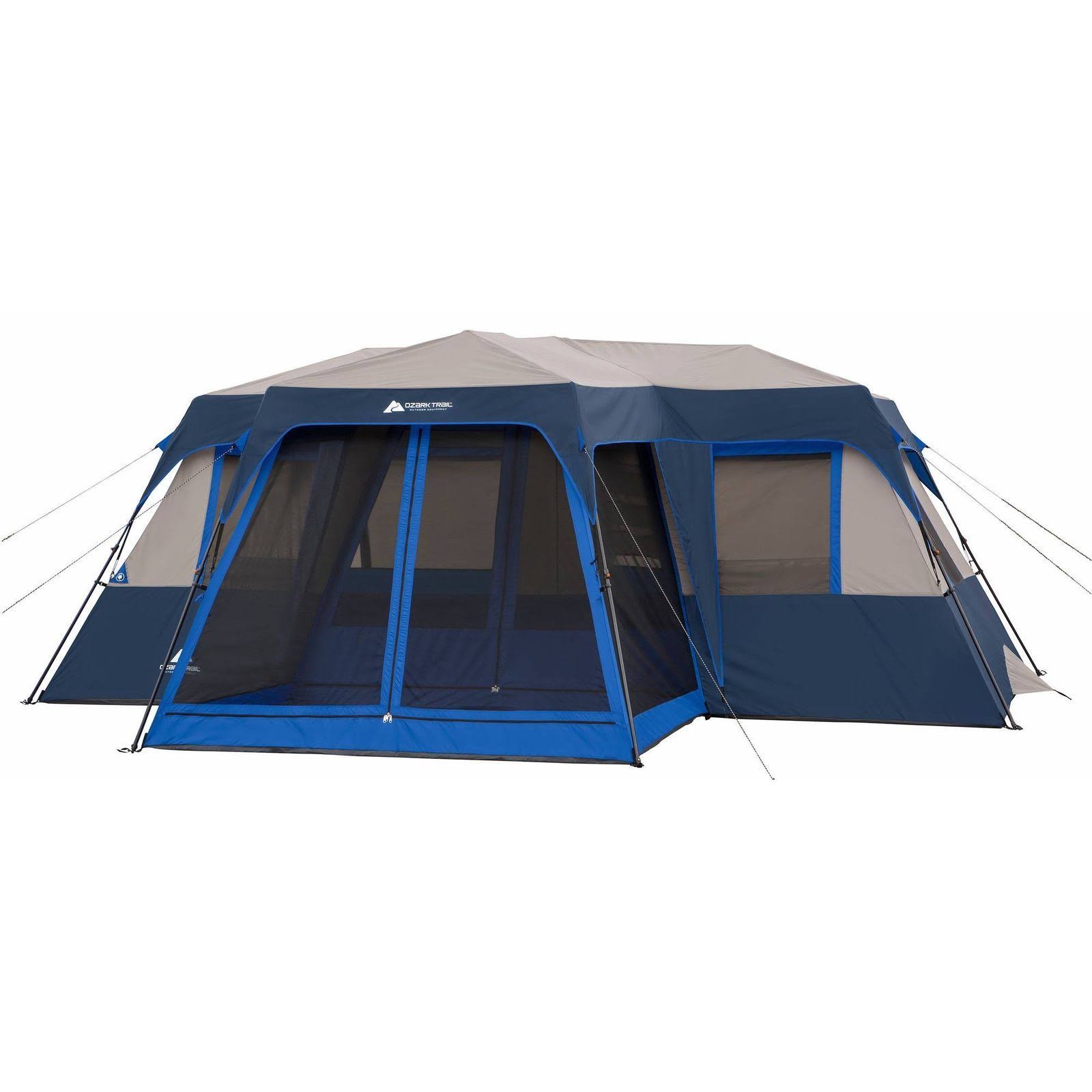 Ozark Trail 12 Person 2 Room Instant Cabin Tent with Screen