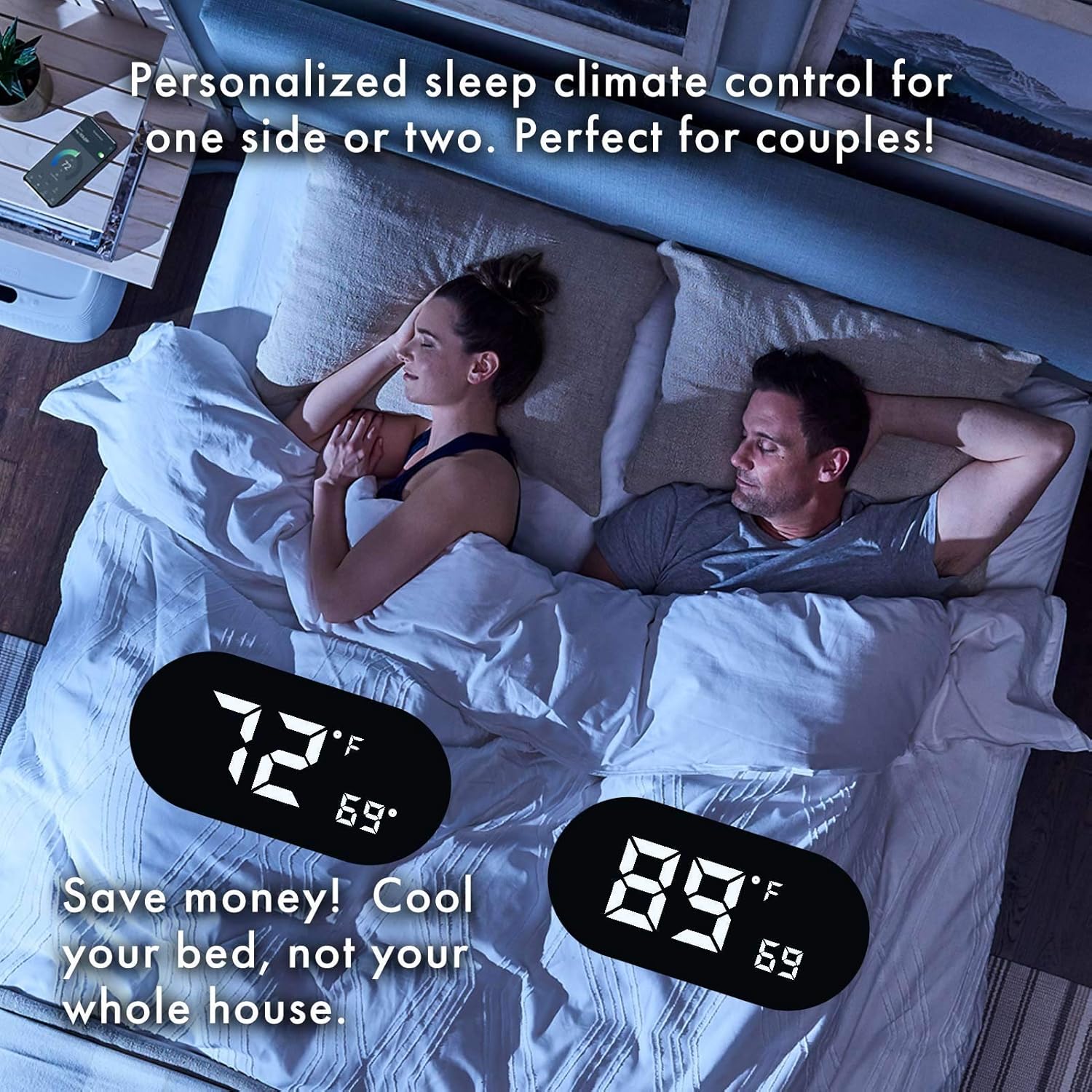 ChiliSleep OOLER Sleep System &ndash; Cooling & Heating Mattress Pad &ndash; Precise Temperature Control, Perfect Sleep Regulation