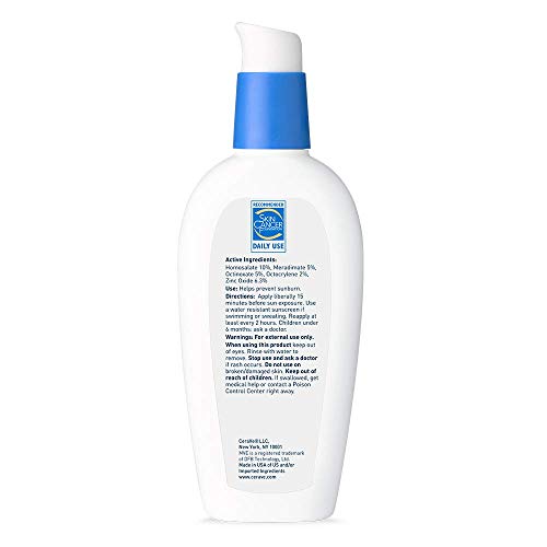 CeraVe AM Facial Moisturizing Lotion with SPF 30 | Oil-Free Face Moisturizer with SPF | Formulated with Hyaluronic Acid